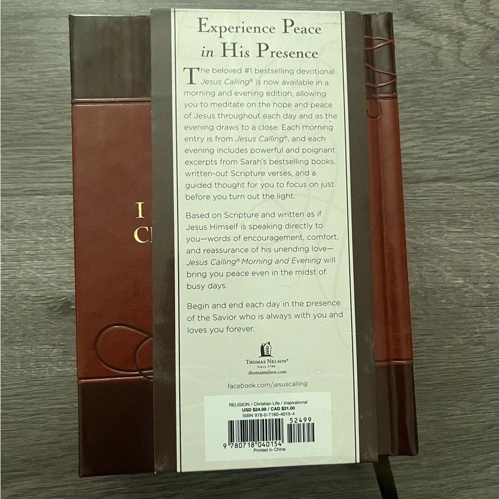 N/A hardcover devotional